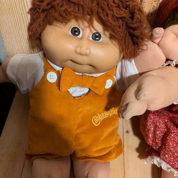Cabbage patch kids Xavier Roberts edition Dolls - Orange and Red Outfits - Picture 6 of 12